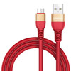 JOYROOM JR-S318 2.4A USB to Micro USB Data Sync Charging Cable, Cable Length: 1.5m, for Galaxy S7 & S7 Edge / LG G4 / Huawei P8 / Xiaomi Mi4 and other Smartphones (Red)