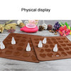 2 PCS Kitchen Roast Silicone Macaron Oven Baking Pad, Size: 26*29cm