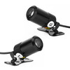 2 PCS DC 8-36V 3W Motorcycle LED Projection Lamp Light, Cable Length: 2.4m(White Light)