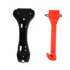 2 in 1 Mini Car Safety Rescue Hammer Life Saving Escape Emergency Hammer Seat Belt Cutter Window Glass Breaker(Orange)