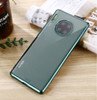 For Huawei Mate 30 GEBEI Plating TPU Shockproof Protective Case(Dark Green)