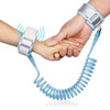 Happywalk Kids Safety Anti Lost Wrist Link Traction Rope with Induction Lock, Length: 2m(Baby Blue)