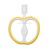 Baby Apple Shaped Silicone Toothbrush(Yellow)