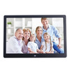 15 inch Digital Picture Frame with Remote Control Support SD / MMC / MS Card and USB, Black