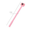 20 PCS Plastic Cartoon Camera Shape Simple Creative Cute Black Gel Pen(Pink)