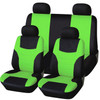 Universal Car Seat Cover Personality Stitching Automotive Chairs Protective Sleeve Cloth Automobile Seats Covers(Green)