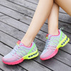 Casual Mesh Women Sneakers Breathable Half-cushion Running Shoes, Shoe size:37(Grey)