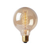 E27 40W Retro Edison Light Bulb Filament Vintage Ampoule Incandescent Bulb, AC 220V(G80 Spirai)