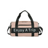 Leisure Sport Handbag Shoulder Travel Bag (Color:Pink Size: + S)