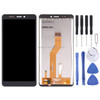 LCD Screen and Digitizer Full Assembly for Wiko Jerry 3(Black)