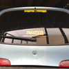 10PCS FAKE TAXI Reflective Car Sticker Car Window Decal, Size: 20x5cm