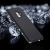 For Galaxy S9 Crystal Decor Sides Frosted Soft TPU Protective Back Case (Black)