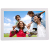 15 inch 1280 x 800 LED Digital Picture Frame with Holder & Remote Control Support SD / MMC / MP3 / MP4 / and USB(White)