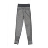 Outdoor Sports Fitness Yoga Peach Quick-drying Pants (Color:Grey Size:M)