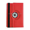 For iPad 9.7 (2018) & iPad 9.7 (2017) & Air 2 & Air 360 Degree Rotation Litchi Texture Leather Case with 2 Gears Holder(Red)