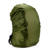 Waterproof Dustproof Backpack Rain Cover Portable Ultralight Outdoor Tools Hiking Protective Cover 70L(Arm Green)