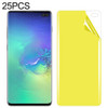 25 PCS For Galaxy S10 Plus Soft TPU Full Coverage Front Screen Protector