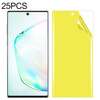 25 PCS For Galaxy Note 10 Soft TPU Full Coverage Front Screen Protector
