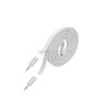 1M Audio Stereo Cable 3.5mm Stereo Aux Cable Audiophile Grade Male to Male(White)