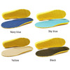 5 Pairs Stretch Breathable Deodorant Running Cushion Insoles, Shoe Size:40(Gorgeous Black)