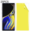 25 PCS For Galaxy Note 9 Soft TPU Full Coverage Front Screen Protector