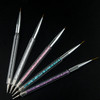 Nail Art Dotting Pen Acrylic Rhinestone Crystal UV Gel Painting Manicure Tool Drawing Liner Flower Brush Decoration