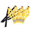 8PCS Car Snow Tire Anti-skid Chains For Family Car(Yellow)