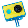 TMC Lightweight CNC Aluminum Frame Mount Housing for XiaoMi YI Sport Camera(Blue)