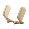 Car Seat Headrest Car Neck Pillow Sleep Side Headrest for Children and Adults (Beige)