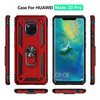 Armor Shockproof TPU + PC Protective Case with 360 Degree Rotation Holder for Huawei Mate 20 Pro(Silver)