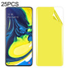25 PCS For Galaxy A80 / A90 Soft TPU Full Coverage Front Screen Protector