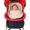 Thick Baby Swaddle Wrap Knit Envelope Sleeping Bag Newborn Infant Warm Bands Indoor Infant Stroller Sleeping Bag (Blue)