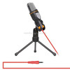 Yanmai SF666 Professional Condenser Sound Recording Microphone with Tripod Holder, Cable Length: 1.3m, Compatible with PC and Mac for Live Broadcast Show, KTV, etc.(Black)