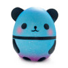 Adorable Super Slow Rising Squishy PU Panda Egg Doll Stress Relief Toy(Big Size Blue)