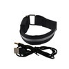 White Nylon Night Sports LED Light Armband Light Bracelet, Specification:USB Charging Version