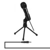 Yanmai SF-910 Professional Condenser Sound Recording Microphone with Tripod Holder, Cable Length: 2.0m, Compatible with PC and Mac for Live Broadcast Show, KTV, etc.(Black)