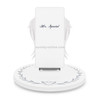 10W Smart Vertical Angel Wings Shape Mobile Phone Wireless Charger with Lighting Base