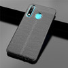 Litchi Texture TPU Shockproof Case for Huawei P30 Lite (Black)