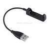 For Fitbit Flex 2 Replacement USB Charger Cable Charging Cord Line Tracker Wristband with Reset Function, Cable Length: about 17cm(Black)