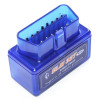 Super Mini ELM327 Bluetooth OBDII V2.1 Car Diagnostic Interface Tool, Support OBDII-ISO 9141-2, ISO 14230-4(KWP2000), CAN ISO-15765-4(Blue)