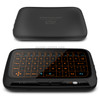 H18+ 2.4GHz Mini Wireless Keyboard Full Touchpad with 3-Level Adjustable Backlight(Black)