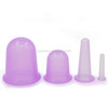 4 in 1 Health Care Body Massage Vacuum Silicone Cupping Cups, Random Color Delivery