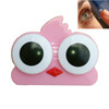 2 PCS Creative Environmental Protection Cartoon Animal Big Eye Contact Lens Box(Pink Chick)