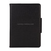 For Galaxy Tab A 9.7 / T550 & S2 9.7 / T810 2 in 1 Detachable Bluetooth Keyboard Litchi Texture Leather Case with Holder(Black)