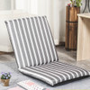 Lazy SofaSingle-person Folding Bed Small Sofa Back Chair Floating Window Chair Floor Chair Sofa Bed(Small Stripe)