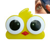 2 PCS Creative Environmental Protection Cartoon Animal Big Eye Contact Lens Box(Yellow Chick)