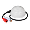CCTV Microphone Golf Shape Audio Pickup Device High Sensitivity DC12V Audio Monitoring Sound Listening Device