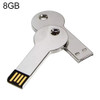 Metal Series Mini USB 2.0 Flash Disk with Keychain (8GB)