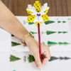 2 PCS Christmas Decoration Ballpoint Pen Creative Cartoon Pen Cute Child Student Stationery(Christmas Elk )