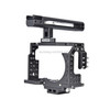 YELANGU CA7 YLG0908A Handle Video Camera Cage Stabilizer for Sony A7K & A7X & A73  & A7S & A7R & A7RII & A7SII (Black)